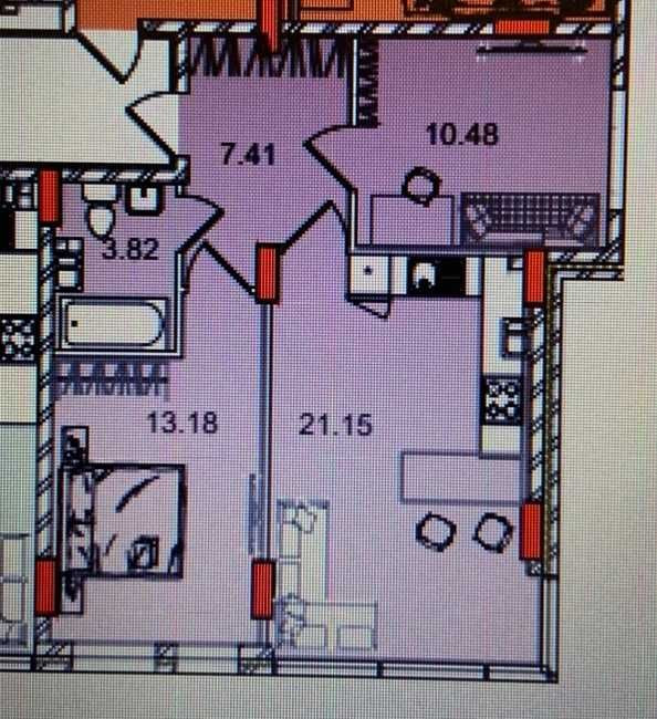 2комн квартира на 4 ст Фонтана Одесса - изображение 2