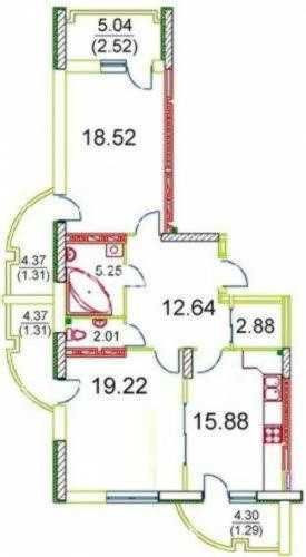 2 комн квартира с ремонтом в новом доме Черемушки Одеса - зображення 2
