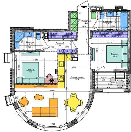 Найкраще планування! Євро 3-к квартира 79м2 Республіка Respublika Kyiv