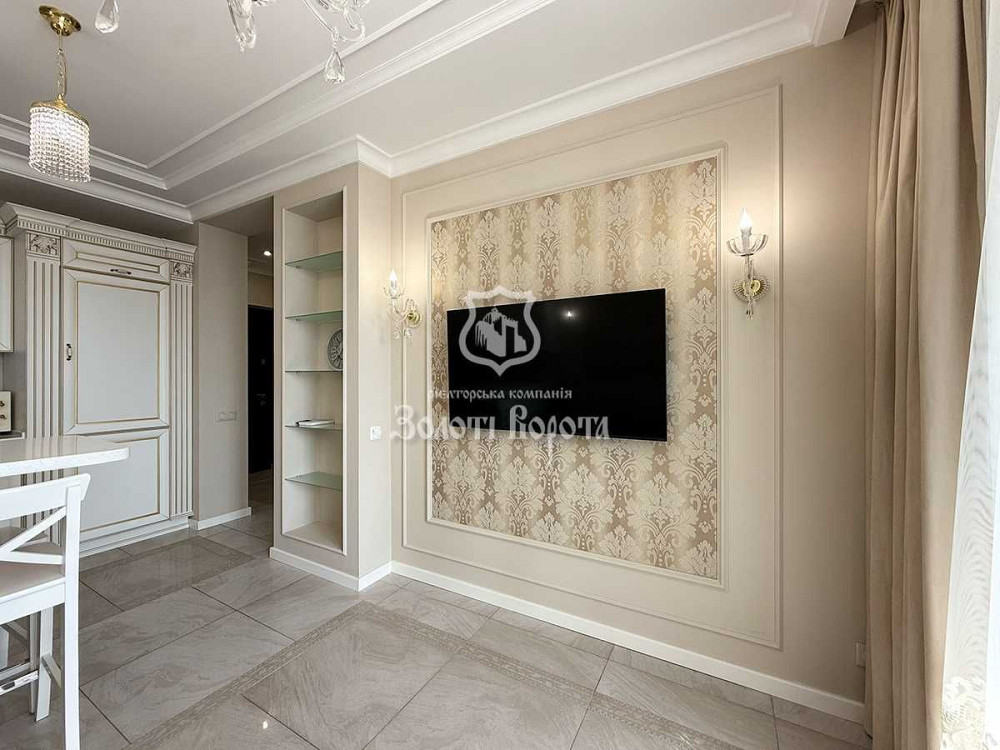 Квартира, 1к. Дизайнерский ремонт. Бажана 1-А. ЖК Зарічний. Генератор Киев - изображение 7