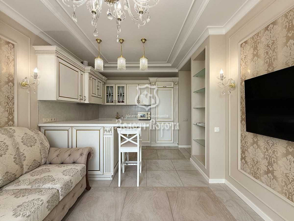 Квартира, 1к. Дизайнерский ремонт. Бажана 1-А. ЖК Зарічний. Генератор Киев - изображение 6