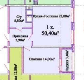 В продаже 1 комн. 54м2 в ЖК Омега, 90% выполнен ремонт! Одесса - изображение 8