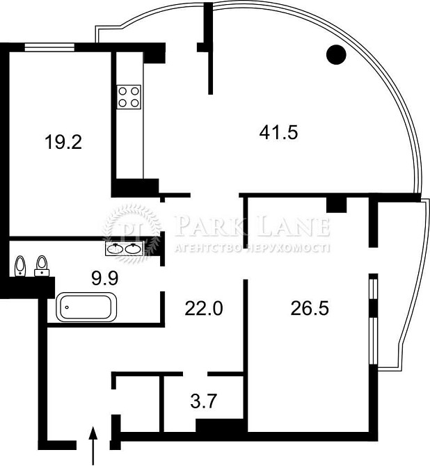 Продаж 3 кімн кв 126 кв.м Клубний Будинок Malevich House Малевича 48 Киев - изображение 6