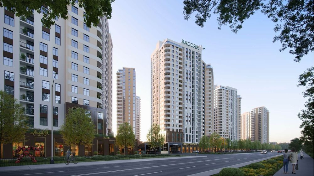 Однокомнатная квартира в Кадоре на Краснова Одеса - зображення 1