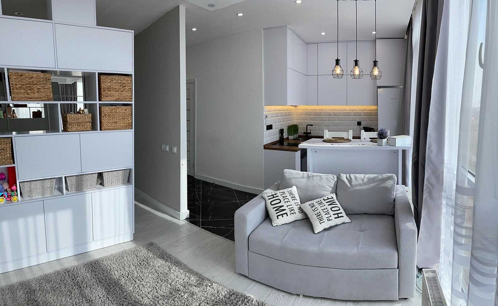 Большая однокомнатная квартира в новом доме с красивым ремонтом Одеса - зображення 7