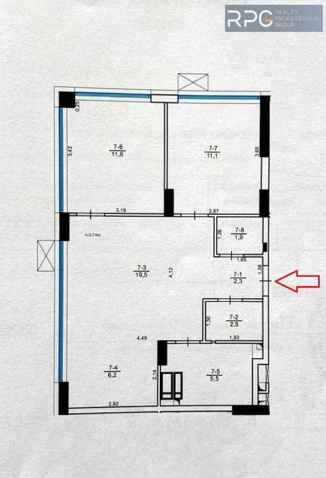 Продаж 2-к ЖК terracotta Вирлиця 5 хв введений в експлуатацію 3 поверх Київ - зображення 2