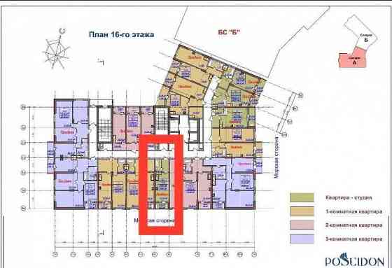 жк Посейдон, квартира біля моря Одесса