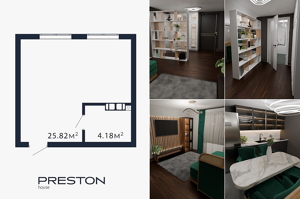 Акція! Квартира Київ | 30м2 | ТРЦ Республіка Парк | Д. Луценка Київ - зображення 6