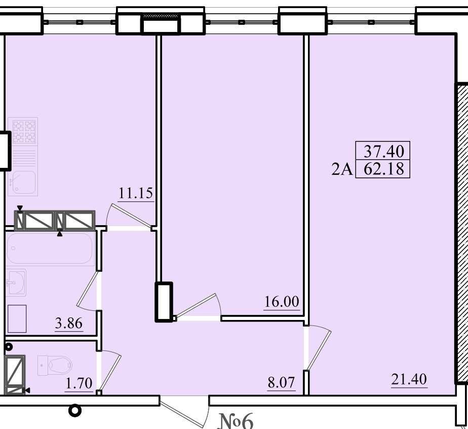 Срочна продажа 2-х ком.кв. новострой ЖК Морской Чорноморськ - зображення 2