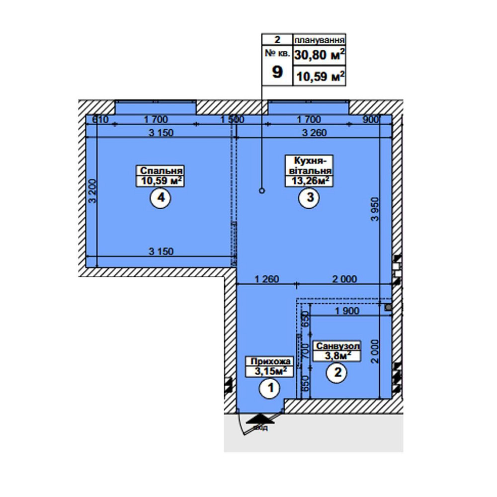 ВСТИГНИ КУПИТИ!  Продам однокімнатну квартиру від власника. Київ - зображення 2