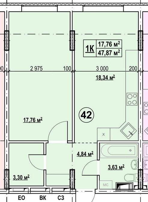 Продаж однокімнатної квартири в Дарницькому районі! Київ - зображення 2
