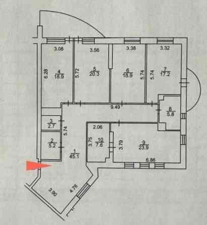 Без% Alter Ego 170 м2 5-тикомн. + терраса пер. Лабораторный 7 Печерск Київ