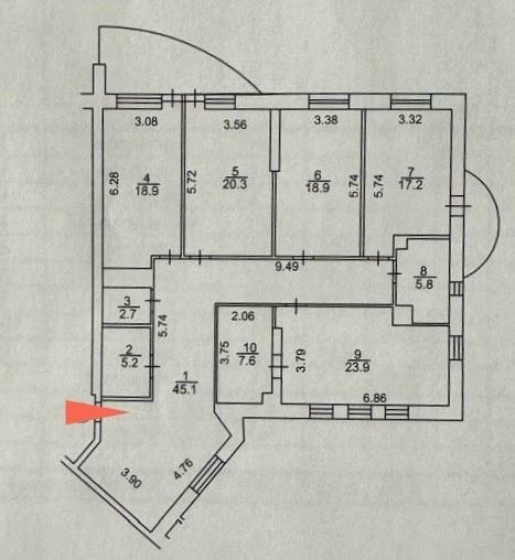 Без% Alter Ego 170 м2 5-тикомн. + терраса пер. Лабораторный 7 Печерск Київ - зображення 2