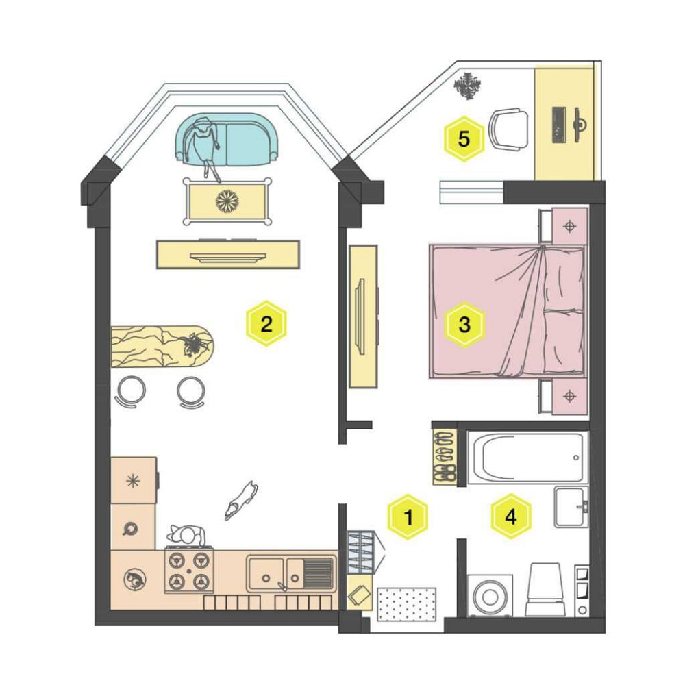 Продам однокімнатну квартиру у ЖК Олексіївський Одеса - зображення 1