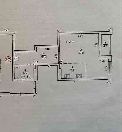 У продажу велика 1к квартира 60м2 ЖК Баггоустівський Загорівська 25 Київ