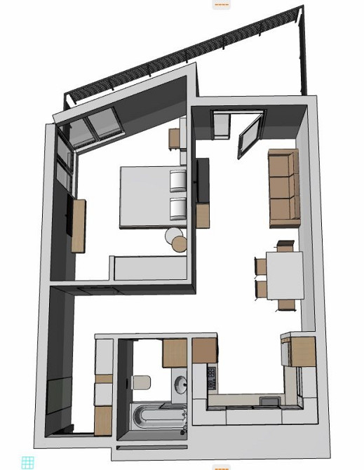 Продаж 1-но кім квартири.Вул.Залізнична ЖК Шенген Львів - зображення 1