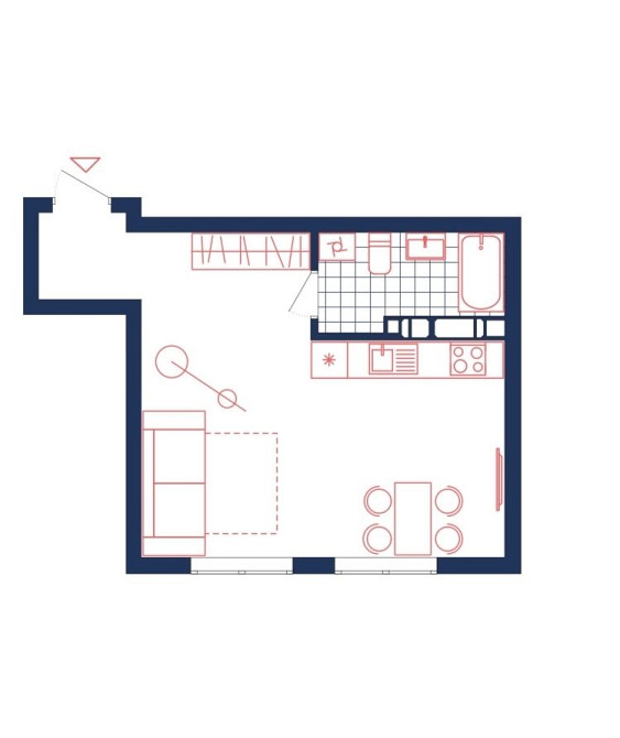 Однокімнатна квартира в Києві | Британьский Квартал | Метро Теремки Київ - зображення 1
