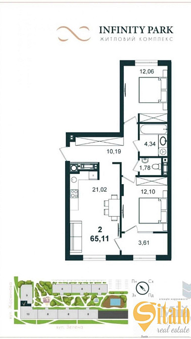 Продаж 2 кімнатної квартири, вулиця Зелена, ЖК Infinity Park Львів - зображення 5