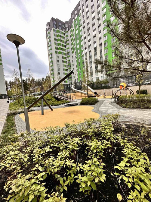 Дворівнева Євро 2-кімнатна | 68 м² | Вид на ліс | Велика кухня Ірпінь - зображення 5