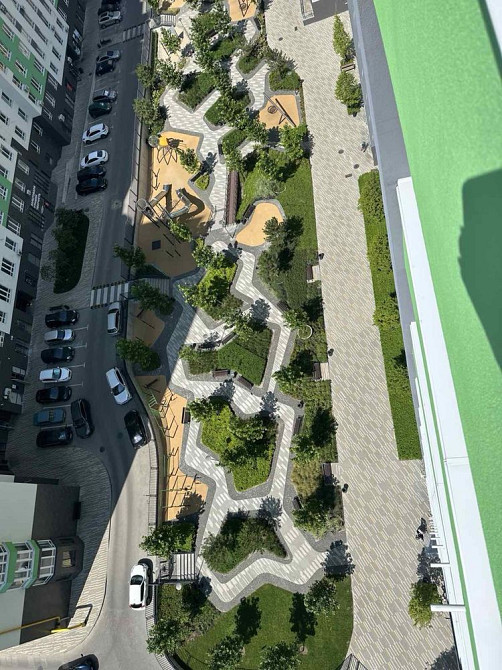 Дворівнева Євро 2-кімнатна | 68 м² | Вид на ліс | Велика кухня Ірпінь - зображення 4