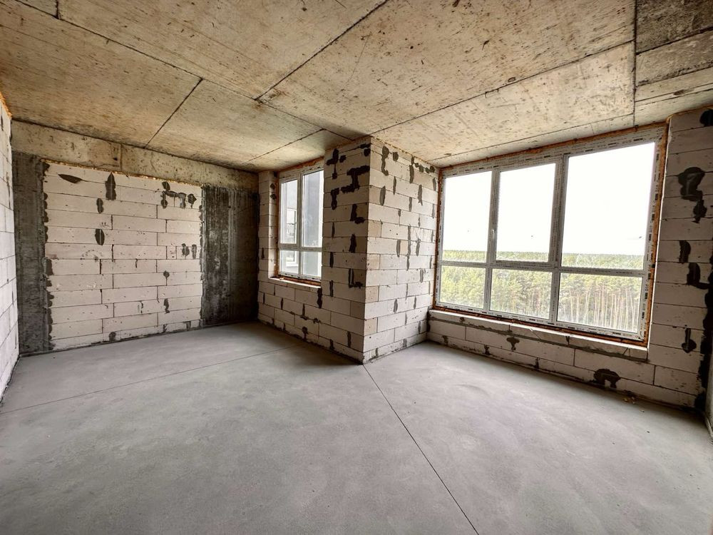 Дворівнева Євро 2-кімнатна | 68 м² | Вид на ліс | Велика кухня Ірпінь - зображення 8