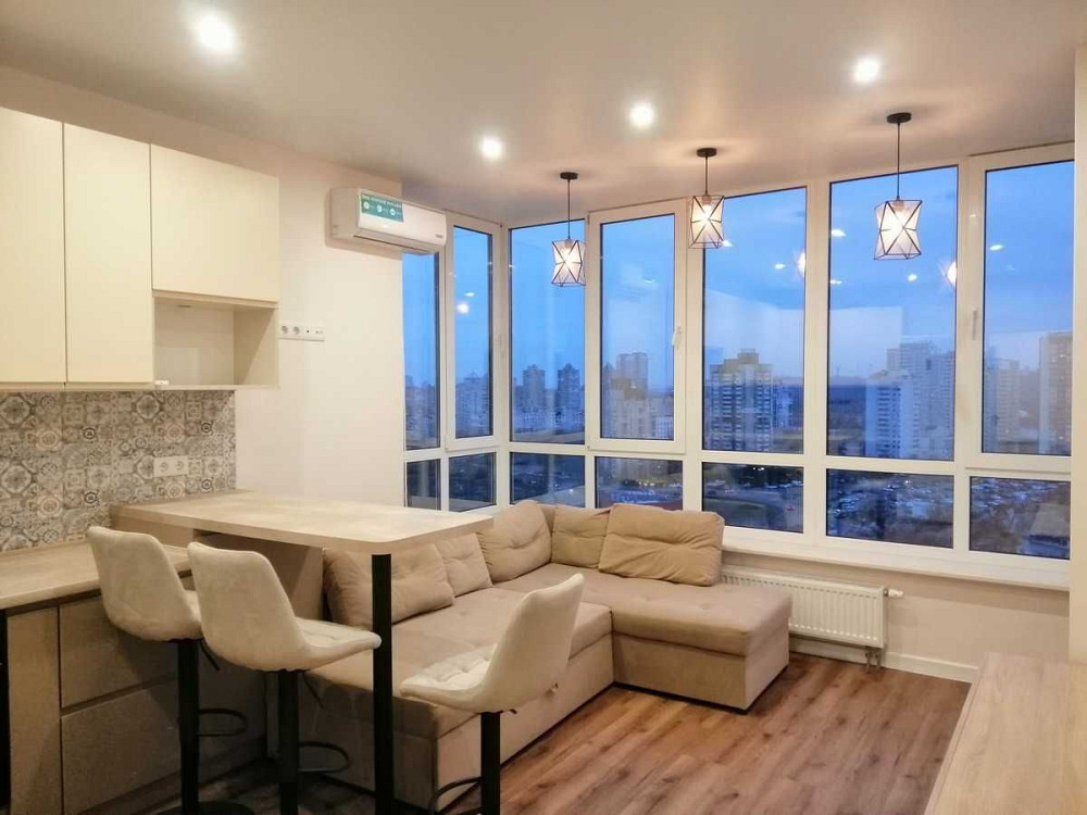 Оренда видової 2кімнатної квартири метро Лівобережна. Вул Каховська 62 Киев - изображение 2