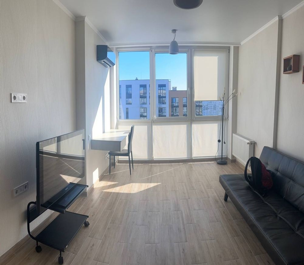 1-к квартира ремонт Файна Таун Салютна 2 Нивки Киев - изображение 3