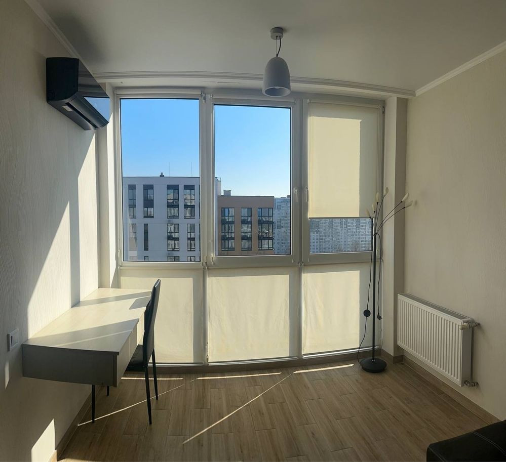 1-к квартира ремонт Файна Таун Салютна 2 Нивки Киев - изображение 2