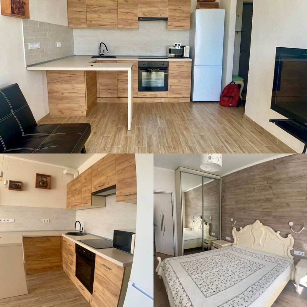 1-к квартира ремонт Файна Таун Салютна 2 Нивки Киев - изображение 8