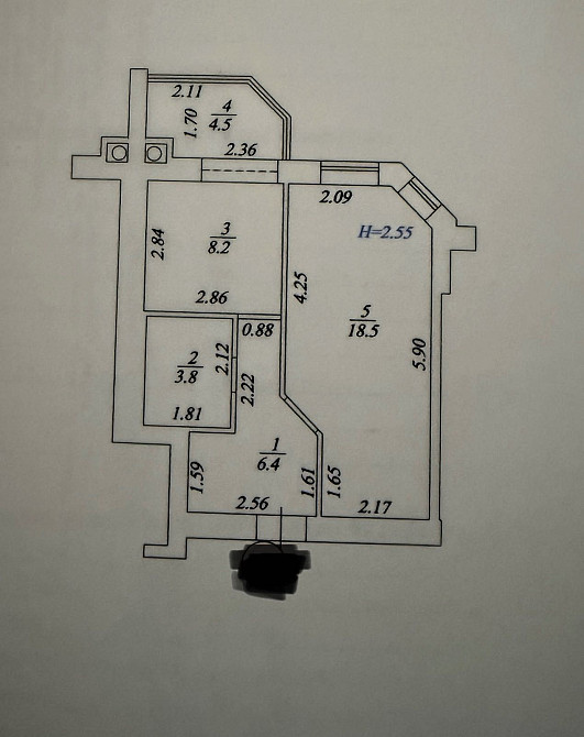 Продаж 1-кімнатна квартира с. Софіївська Борщагівка ЖК Софія Софіївська Борщагівка - зображення 4