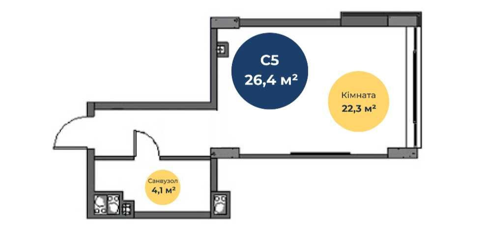 Смарт-квартира в новобудові в Одесі. Живи та плати, як за оренду. Одесса - изображение 5