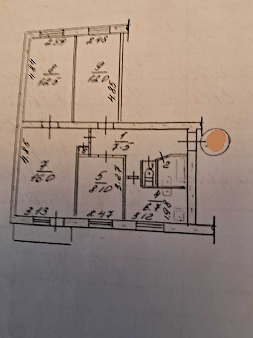 В аренду 3-х ком. квартира Космос, район суда Запоріжжя - зображення 2