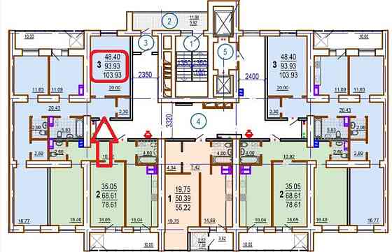 Дешевле нет! 3к S 100м2 в новострое ЖК Шекспира. Павлово Поле.Q Харьков