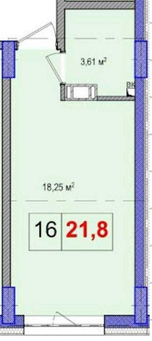 Затишна квартира у Києві, за низькою ціною Солом'янський район Киев - изображение 3