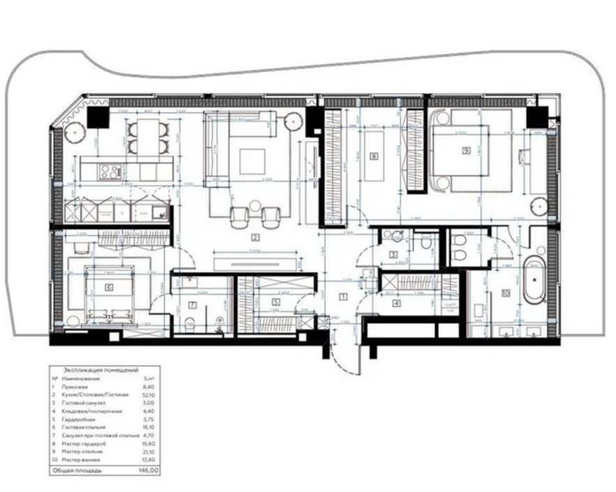 Продаж квартира 4к Майдан ЖК Signature Мечникова 11а метро Київ - зображення 3