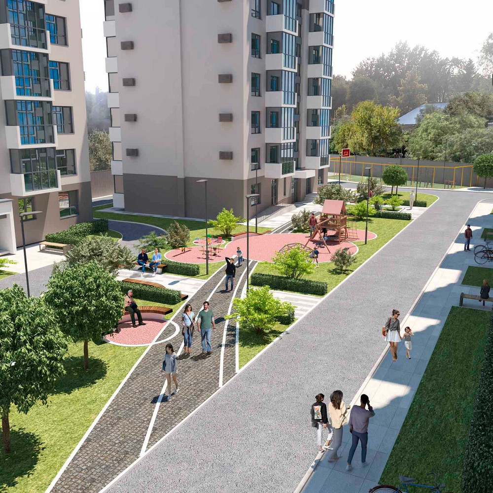 Затишна 1 кім.квартира в сучасному ЖК "На Сінній" в центрі міста Полтава - изображение 3