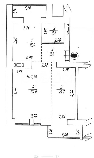 Без комиссии! ЖК Нем Проект! ГОСПРОМ! Стр сост. Продам 2к 58 м2 Харків - зображення 2
