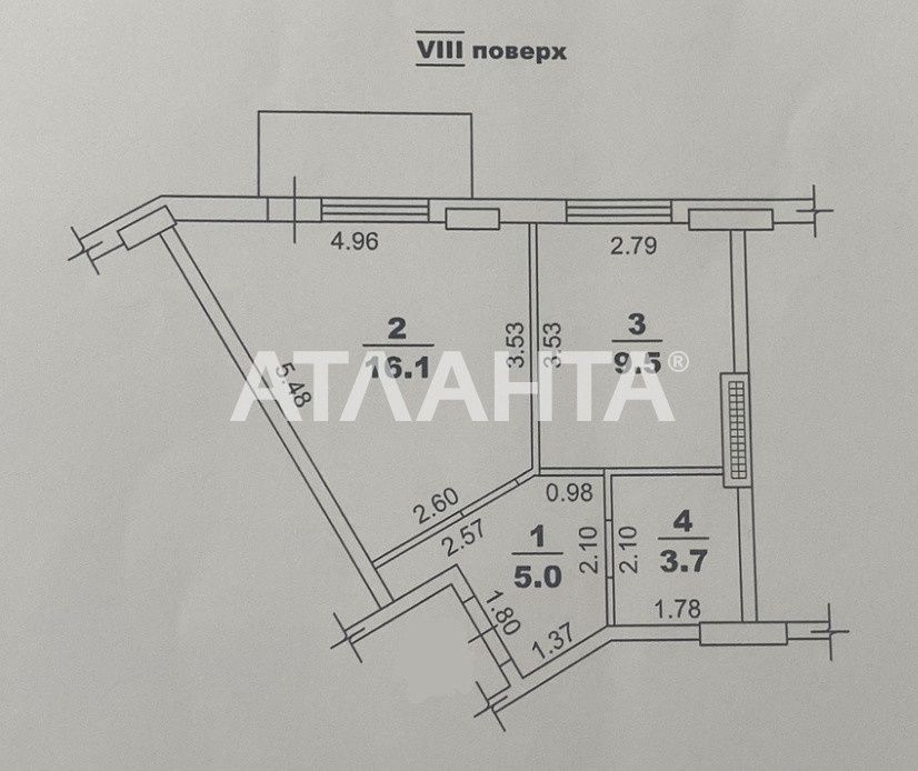 Топовая 1-ком.квартира в ЖК «Континент» на Таирово, срочно! Одесса - изображение 3