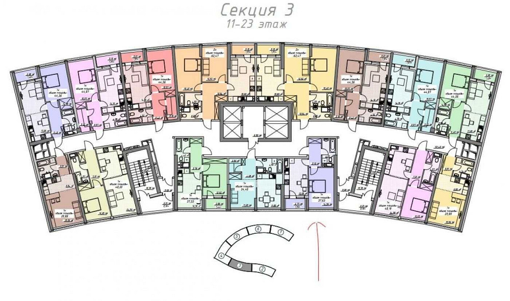 ‼️Аркадия‼️Атмосфера‼️Вид на море‼️3 Секция -сдана‼️Балкон‼️Панорама‼️ Одеса - зображення 6