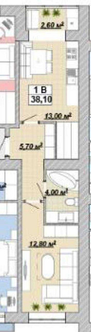 Продається найдешевша 1-кімнатна квартира в Центрі. Ивано-Франковск - изображение 2