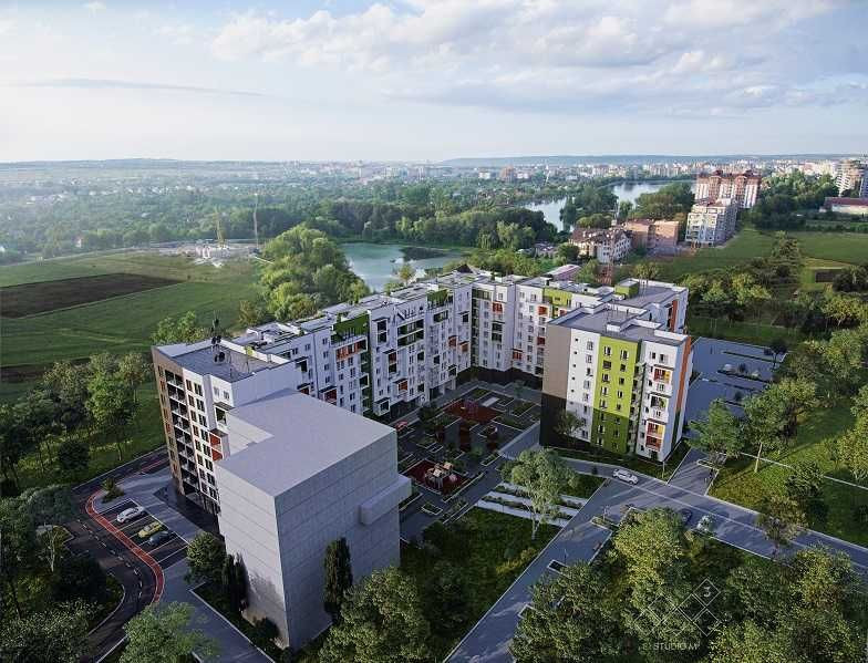 Продаю 1-кім. кв. біля озера у Віденському кварталі 3-й поверх Ивано-Франковск - изображение 2