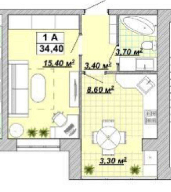 Продається 1-кімнатна квартира за вигідною ціною. Ивано-Франковск - изображение 3