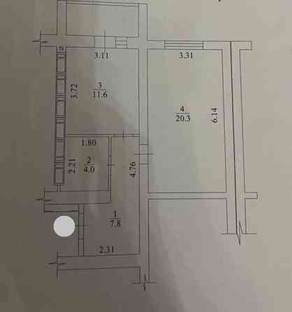 46м2 ДОКУМЕНТЫ, ОТОПЛЕНИЕ ЖК Левада Продам 1 комн. квартиру ГагаринаAB Харків
