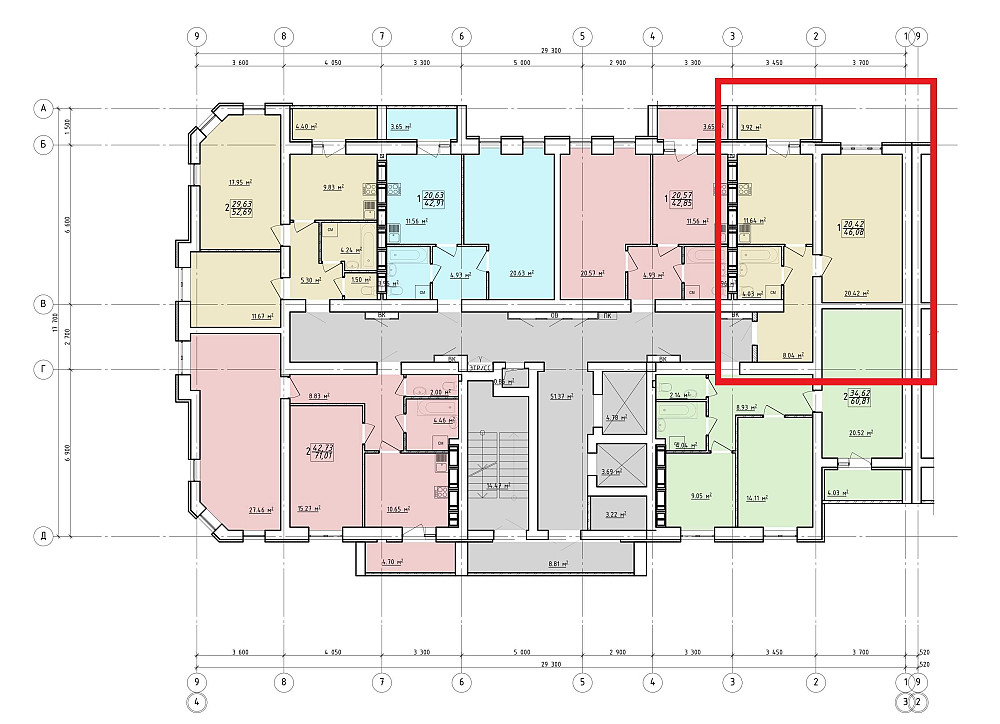46м2 ДОКУМЕНТЫ, ОТОПЛЕНИЕ ЖК Левада Продам 1 комн. квартиру ГагаринаAB Харків - зображення 2