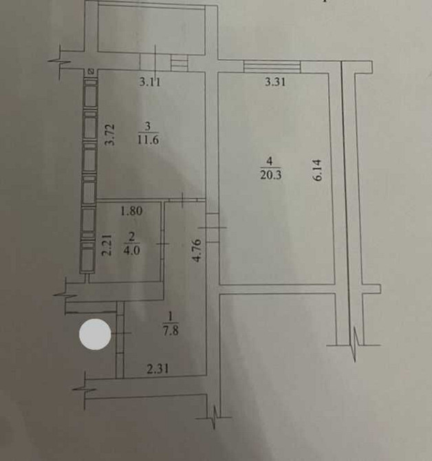 46м2 ДОКУМЕНТЫ, ОТОПЛЕНИЕ ЖК Левада Продам 1 комн. квартиру ГагаринаAB Харків - зображення 1