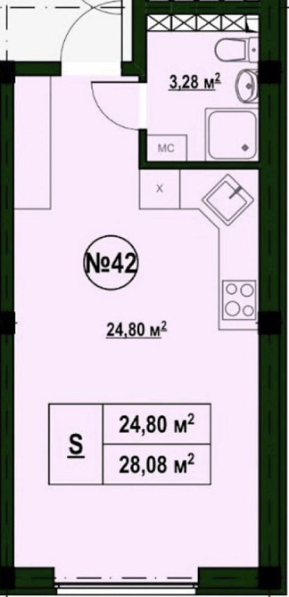 Без% Простора смарт квартира з ремонтом Киев - изображение 7