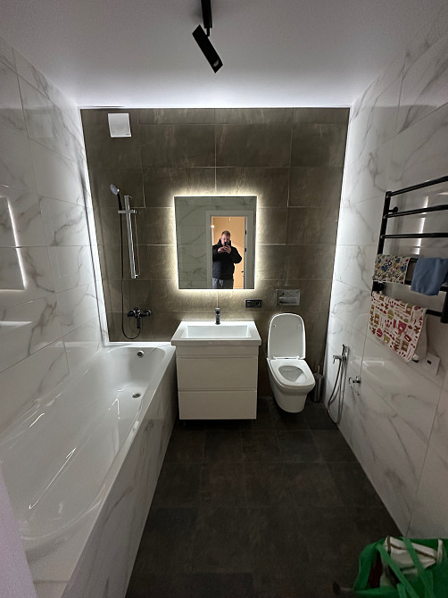 Продам НОВУЮ! 1 ком. квартиру (евродвушку) ЖК Сказка РЕМОНТ, 46м2, VW Харків - зображення 8