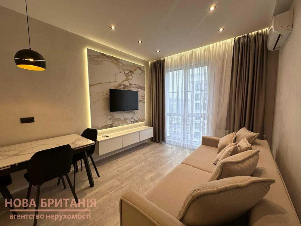 Оренда НОВА 1к квартира 41м2, будинок Манчестер, ЖК Нова Англія Київ - зображення 1