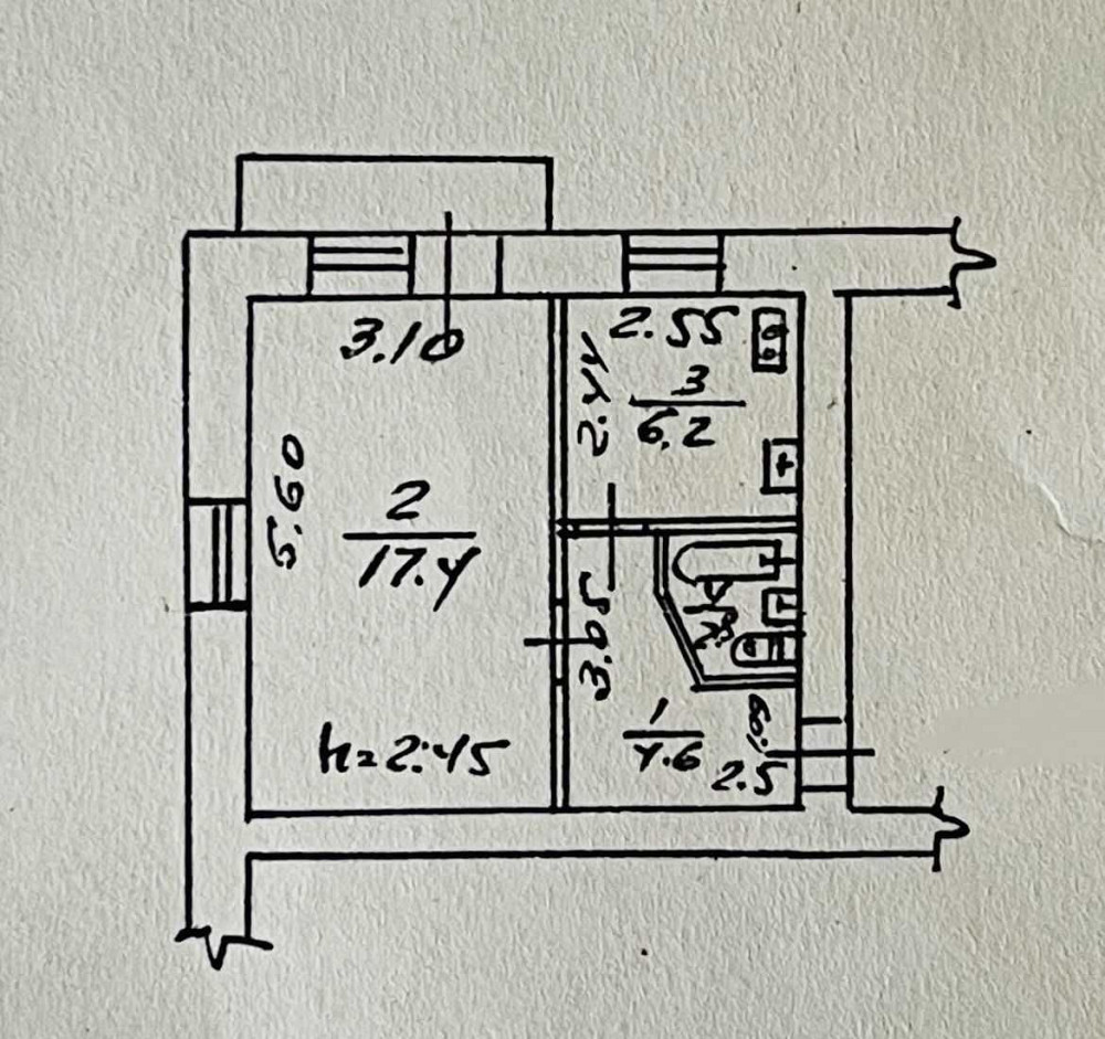 1к дві зупинки від медакадемії! Полтава - изображение 6
