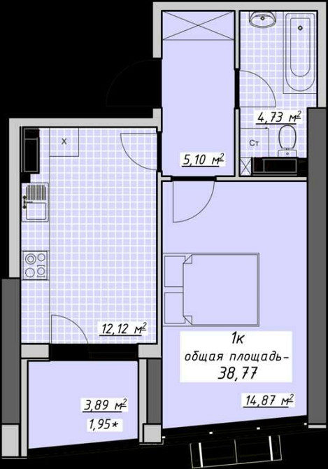 Атмосфера. Аркадия. 38м2. Срочная продажа.  Сданная секция Одесса - изображение 1